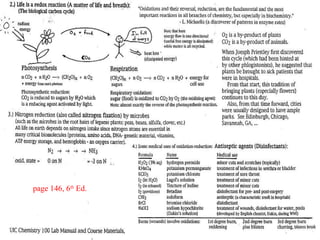 Life, Nitrogenase, & Antiseptics page 146, 6 th  Ed. 