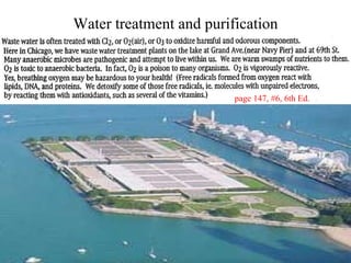 Water treatment and purification page 147, #6, 6th Ed. 