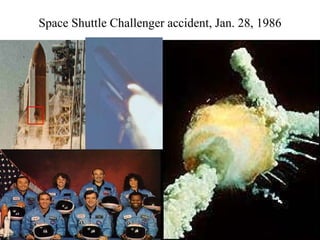 Space Shuttle Challenger accident, Jan. 28, 1986 