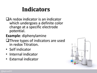 Redox titration