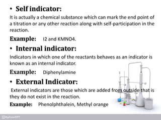Redox titration