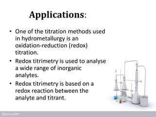 Redox titration