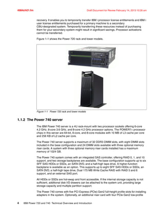 Learn about IBM Power 720 and 740 Technical Overview and