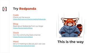 Redpanda and ClickHouse | PDF