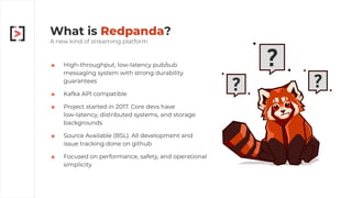 Redpanda and ClickHouse | PDF