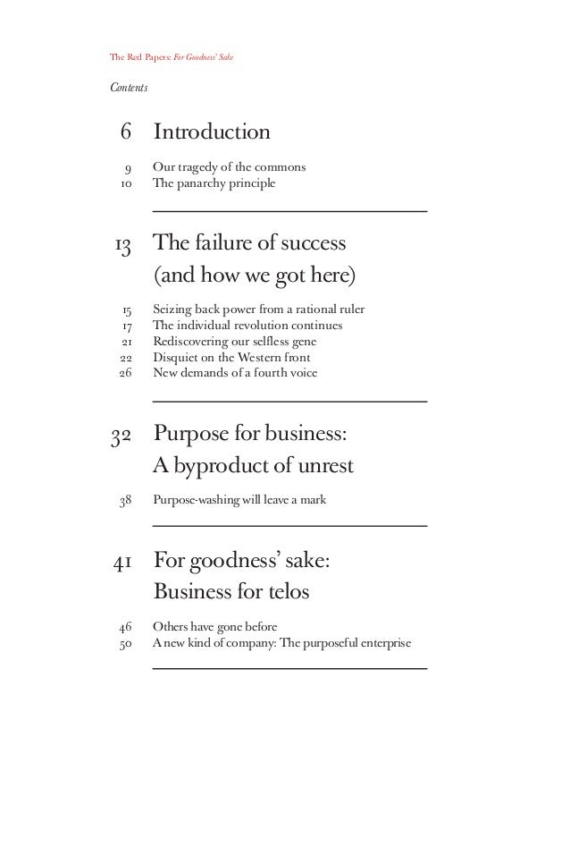 For Goodness Sake Satisfy The Hunger For Meaningful Business