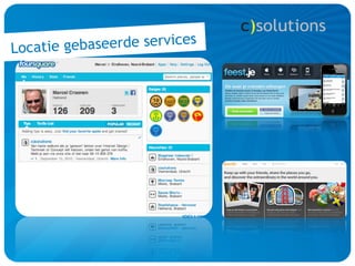 Locatie gebaseerde services
 