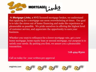   Provide a lock box if necessary.