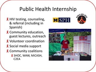 Includes alternative breaks: http://ginsberg.umich.edu/serve/asb/