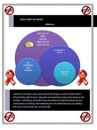 6th Grade Red Ribbon Mini Posters