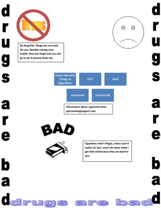 6th Grade Red Ribbon Mini Posters