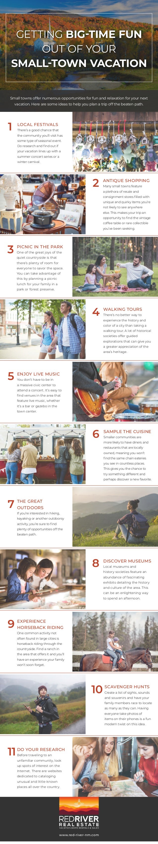 infographic-Reasons to Choose a Small Town for Your Next Vacation