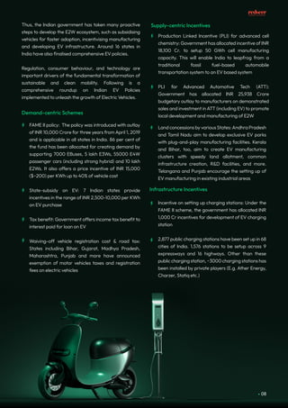 Two-Wheelers Electric vehicles Outlook in India | Report | PDF