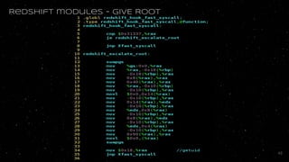 Redshift modules - GIVE ROOT
48
 
