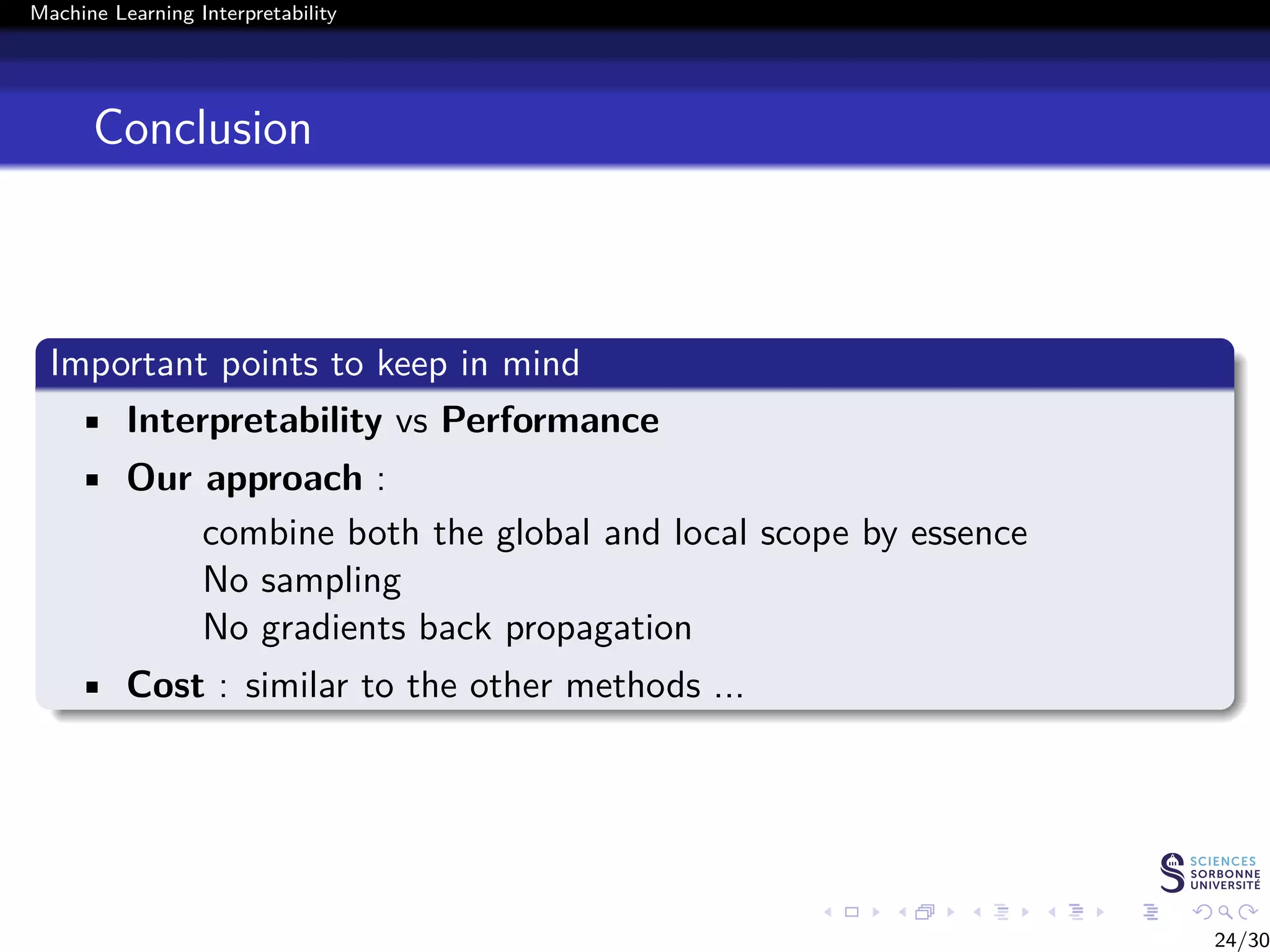 Machine Learning Interpretability / Explainability