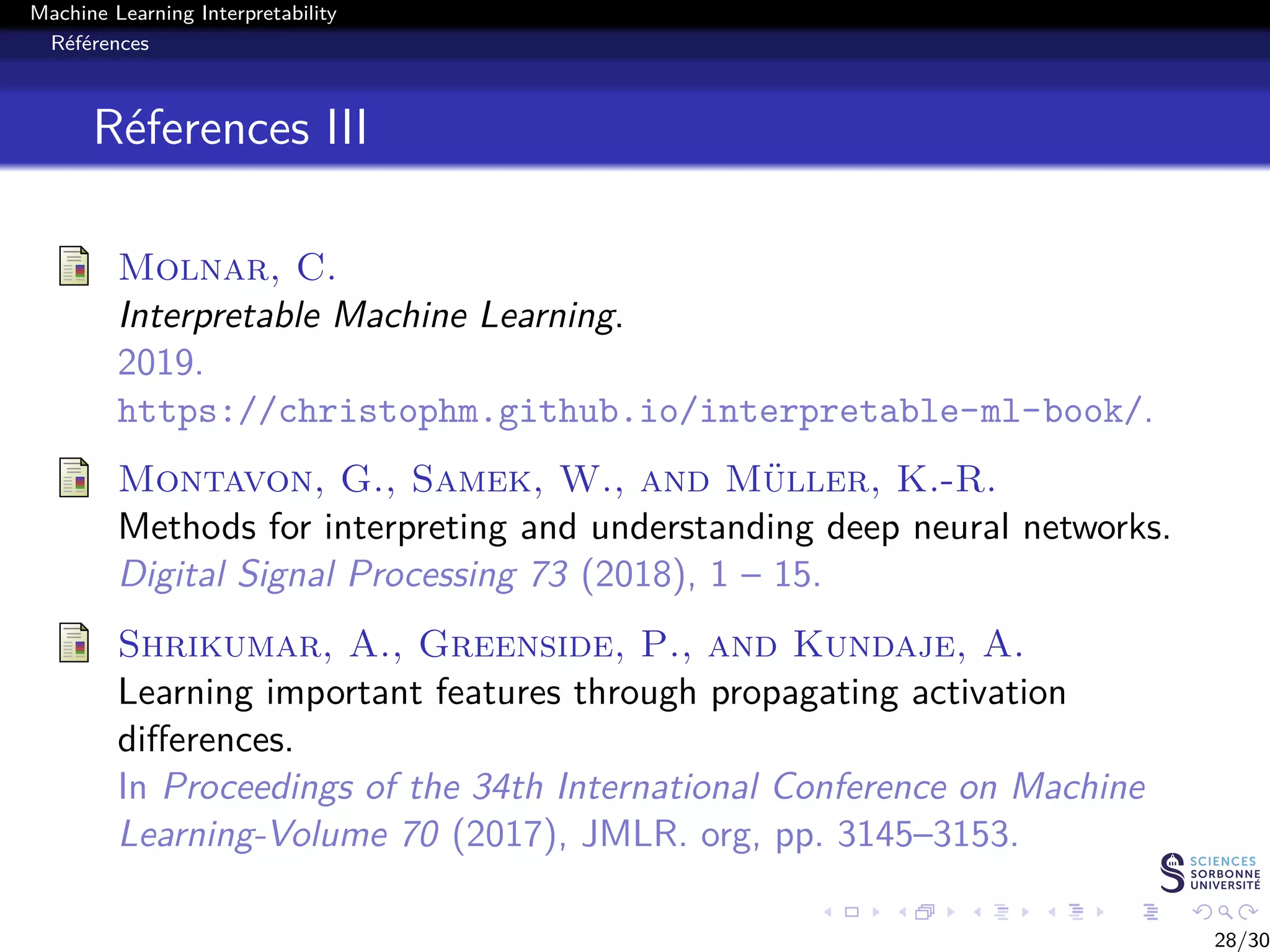 Machine Learning Interpretability / Explainability