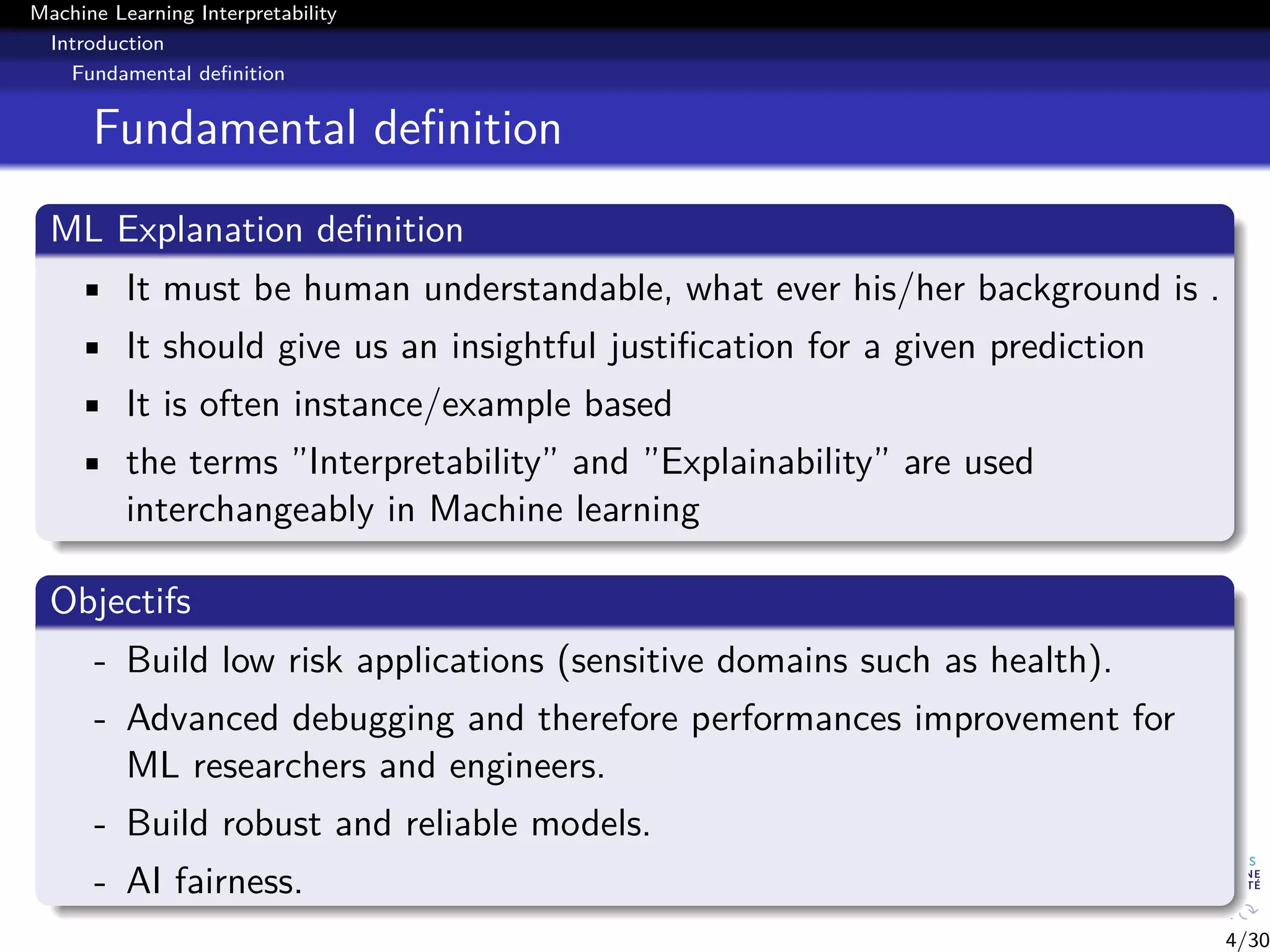 Machine Learning Interpretability / Explainability
