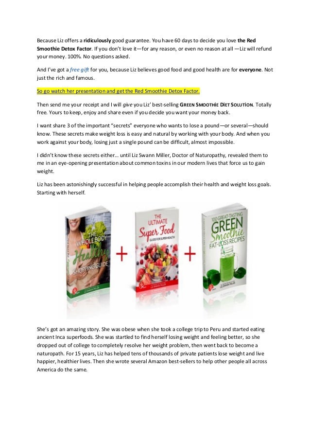 Green Smoothies For Weight Loss Pdf Viewer