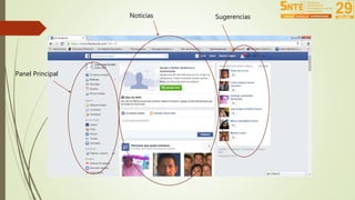 Noticias Sugerencias 
Panel Principal 
 