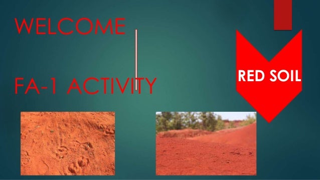 Soils And Red Soil With Animations