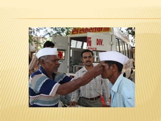 Red swastik presentation