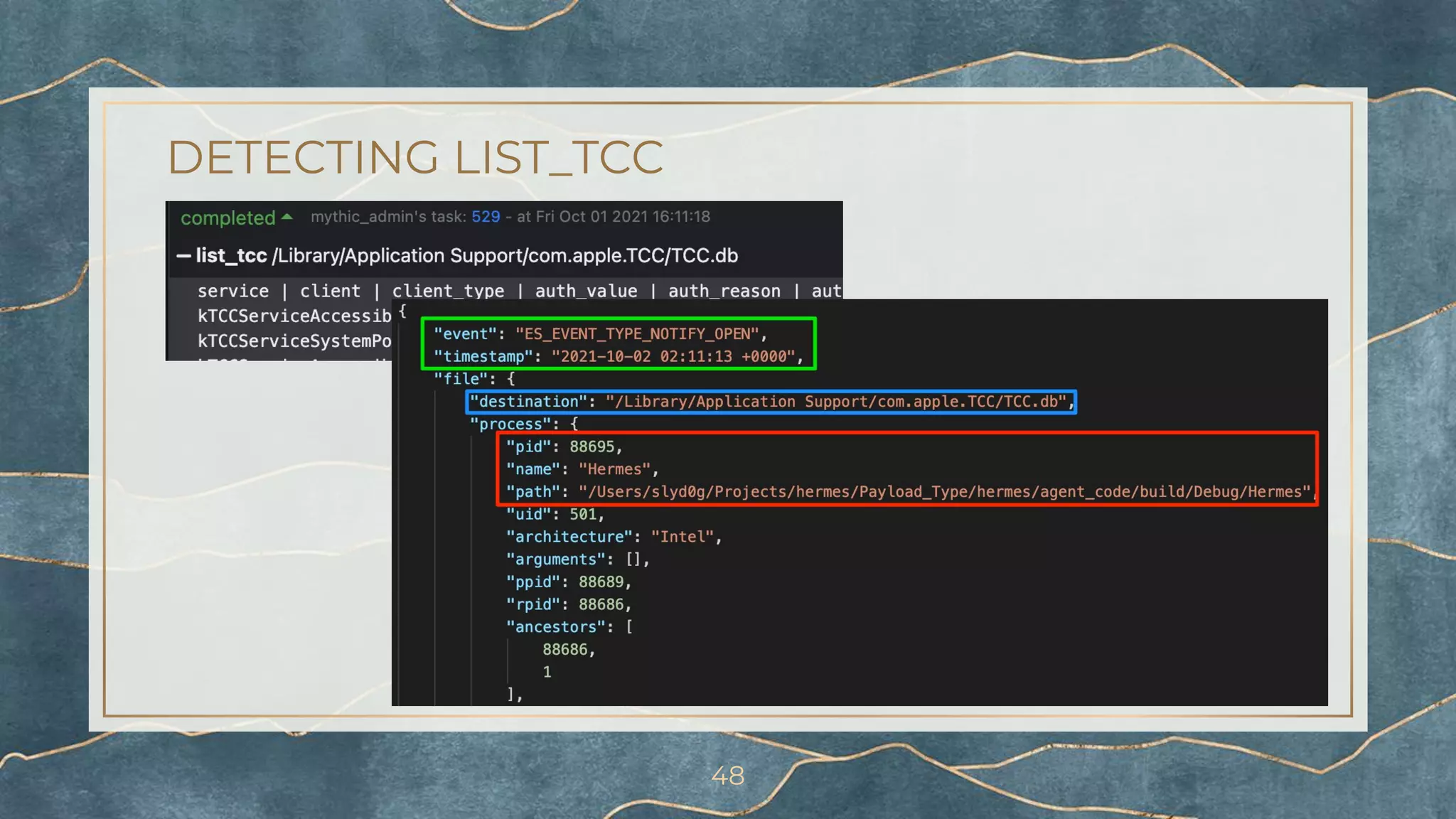 DETECTING LIST_TCC
48
 