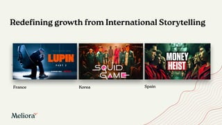 ,
Redefining growth from International Storytelling
France Korea Spain
 