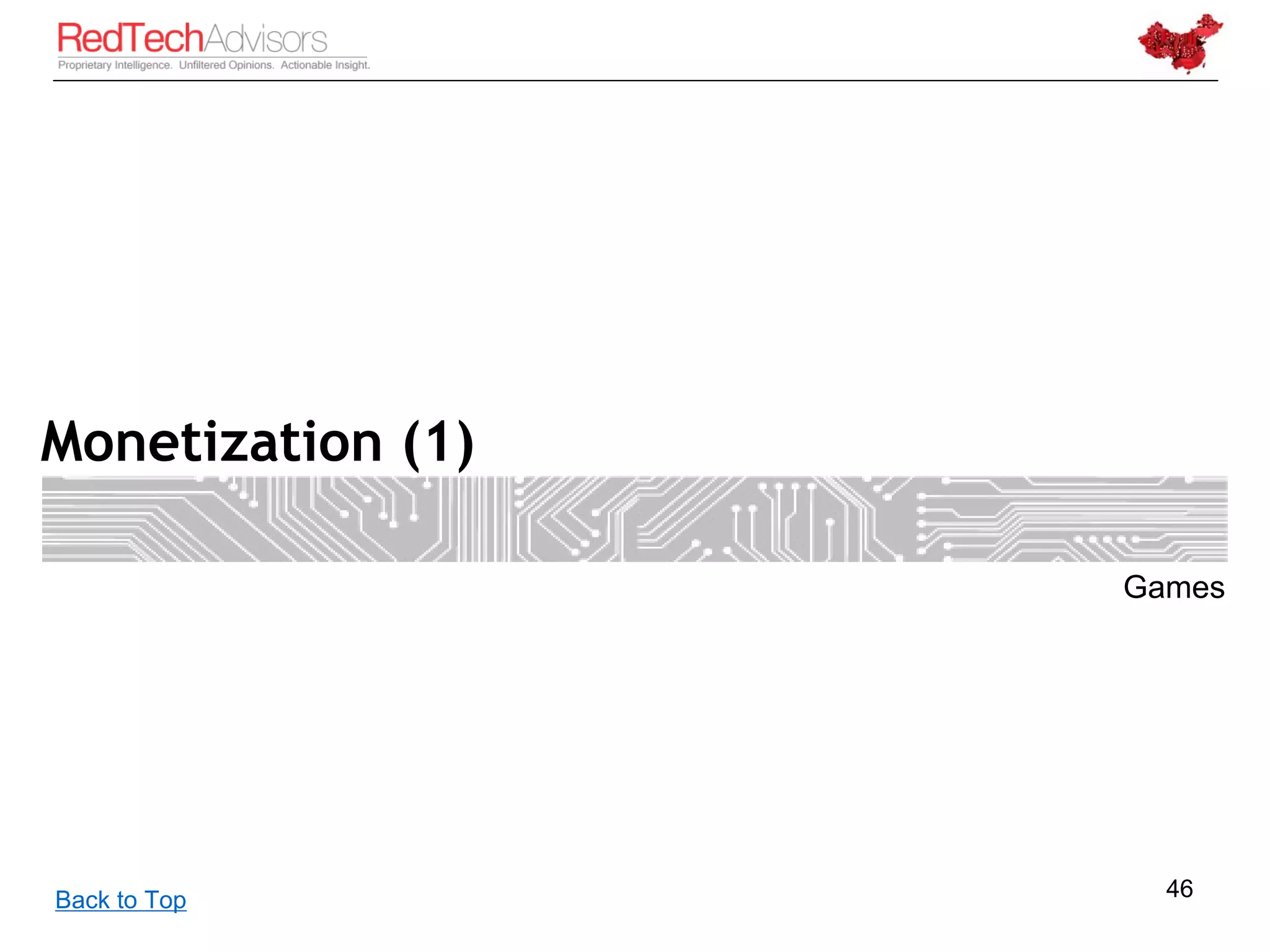 Monetization (1)

                   Games




Back to Top          46
 