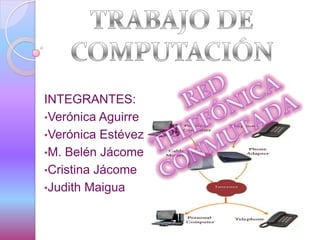 INTEGRANTES:
•Verónica Aguirre
•Verónica Estévez
•M. Belén Jácome
•Cristina Jácome
•Judith Maigua
 