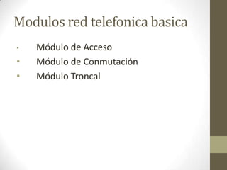 Red telefónica de conmutación pública