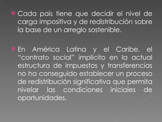 Reducción de la pobreza y desigualdad en América Latina | PPT