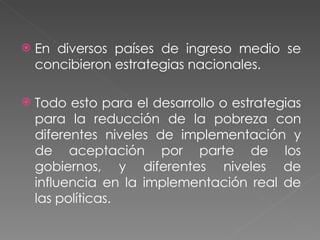 Reducción de la pobreza y desigualdad en América Latina | PPT