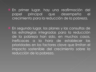 Reducción de la pobreza y desigualdad en América Latina | PPT
