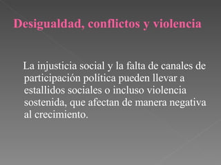 Reducción de la pobreza y desigualdad en América Latina | PPT