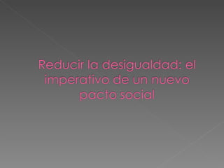 Reducción de la pobreza y desigualdad en América Latina | PPT