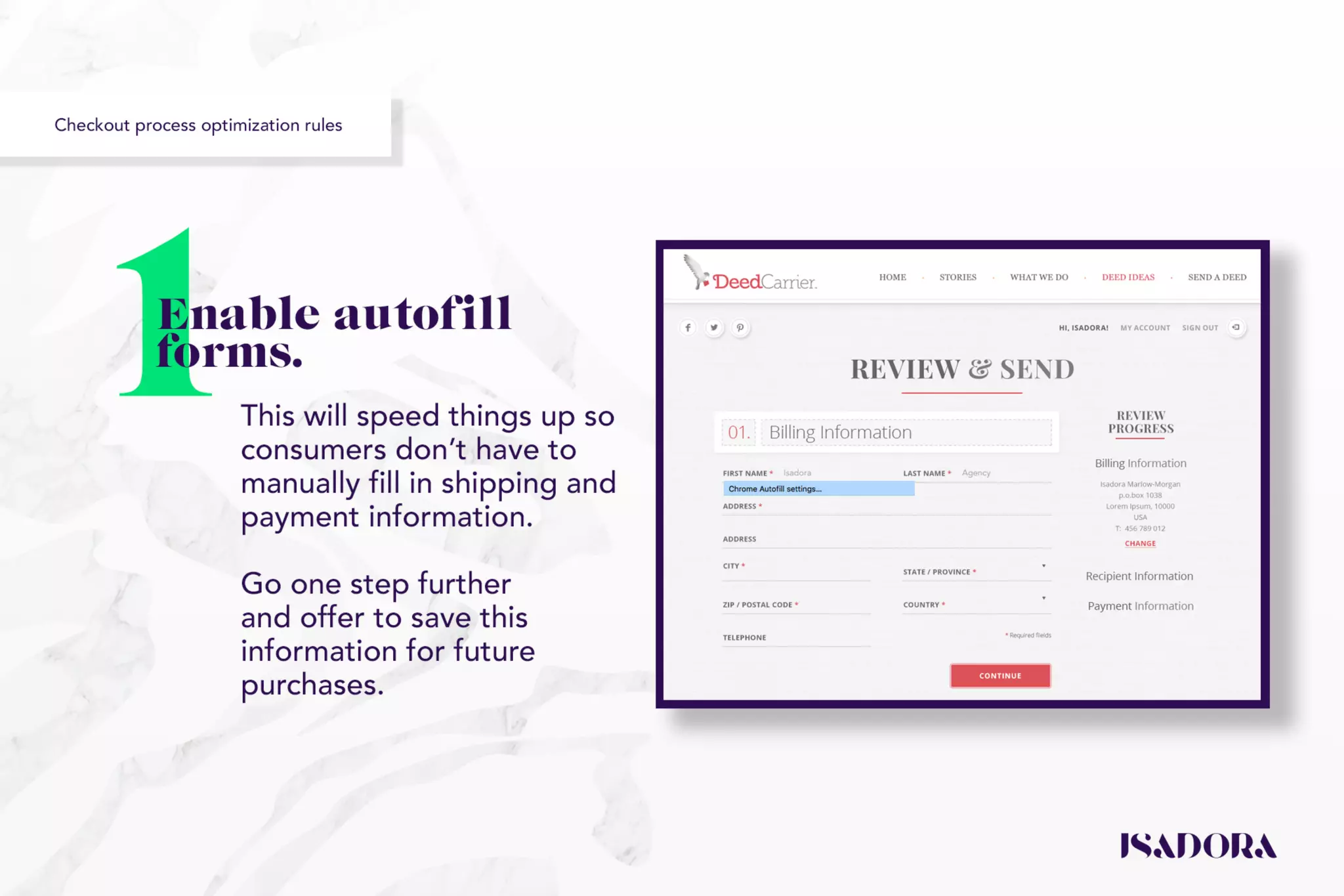 Reduce Online Cart Abandonment 