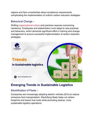 Reduce Carbon Footprint in logistics management.pdf