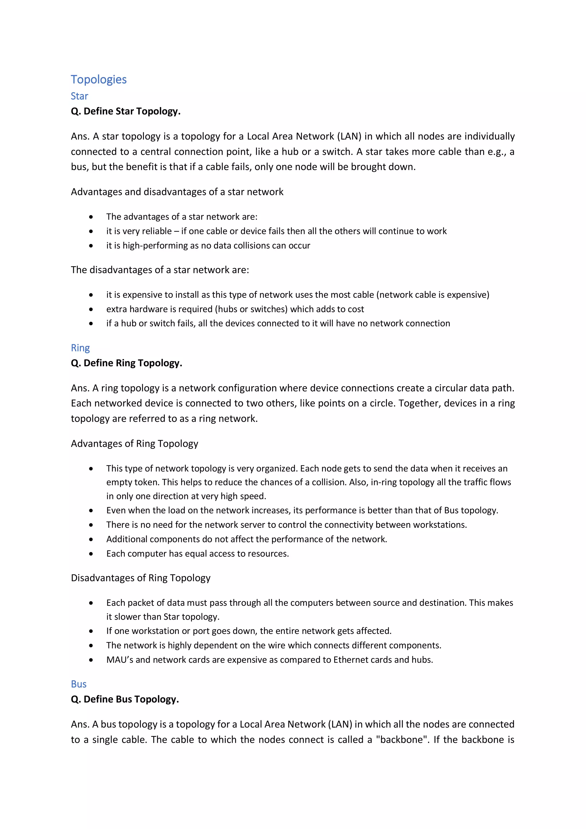 Reduce course notes class xi