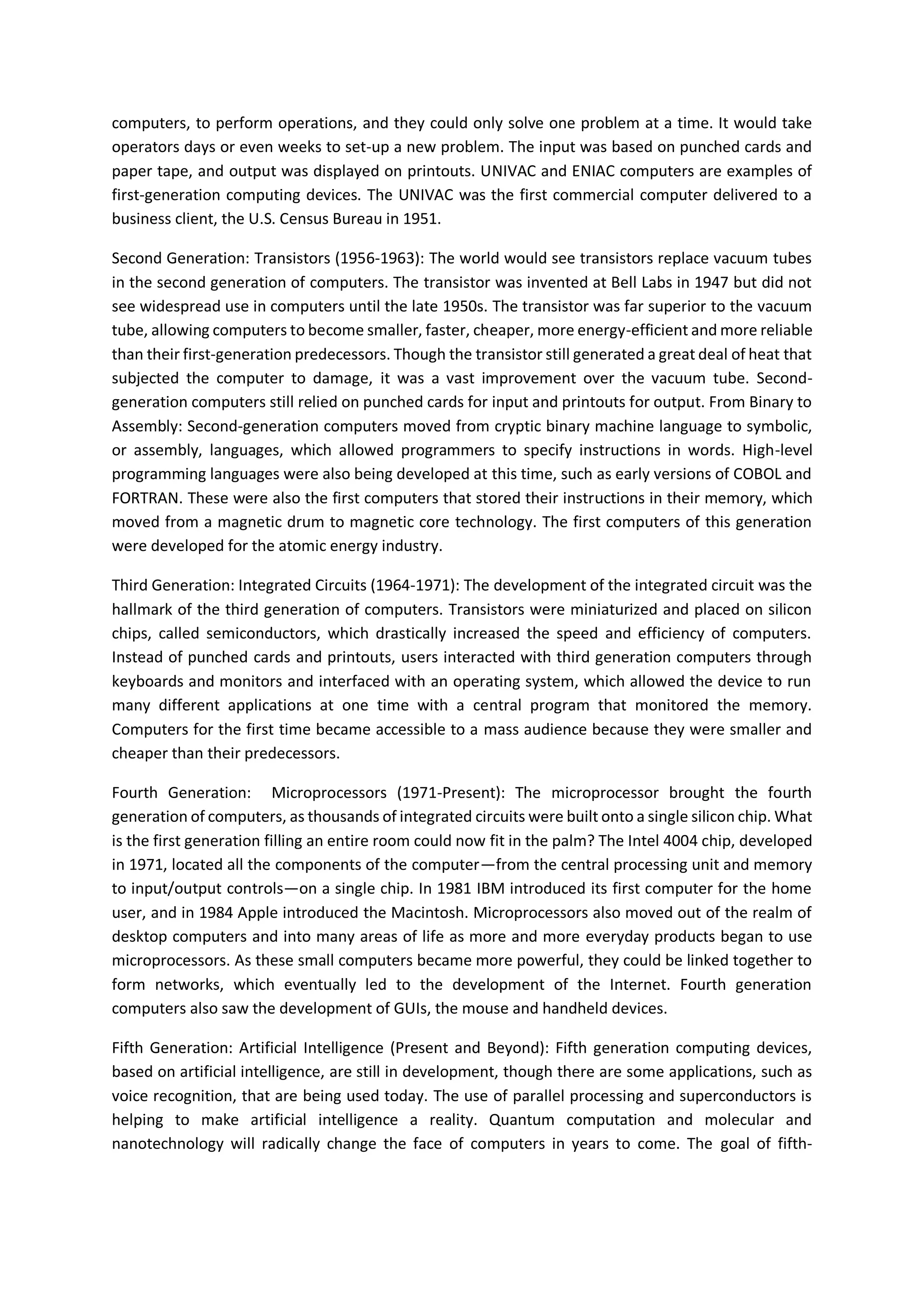 Reduce course notes class xi