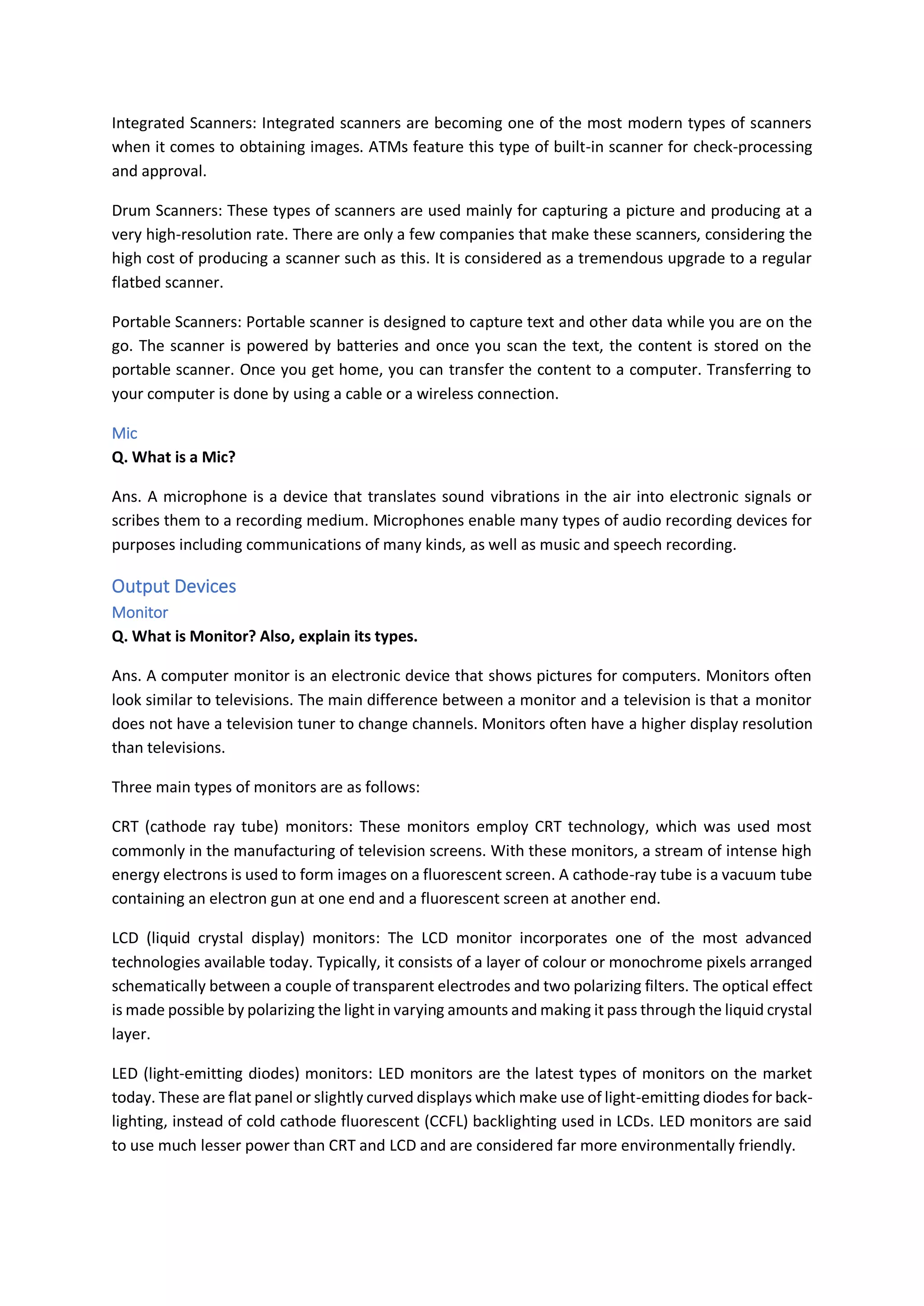 Reduce course notes class xi