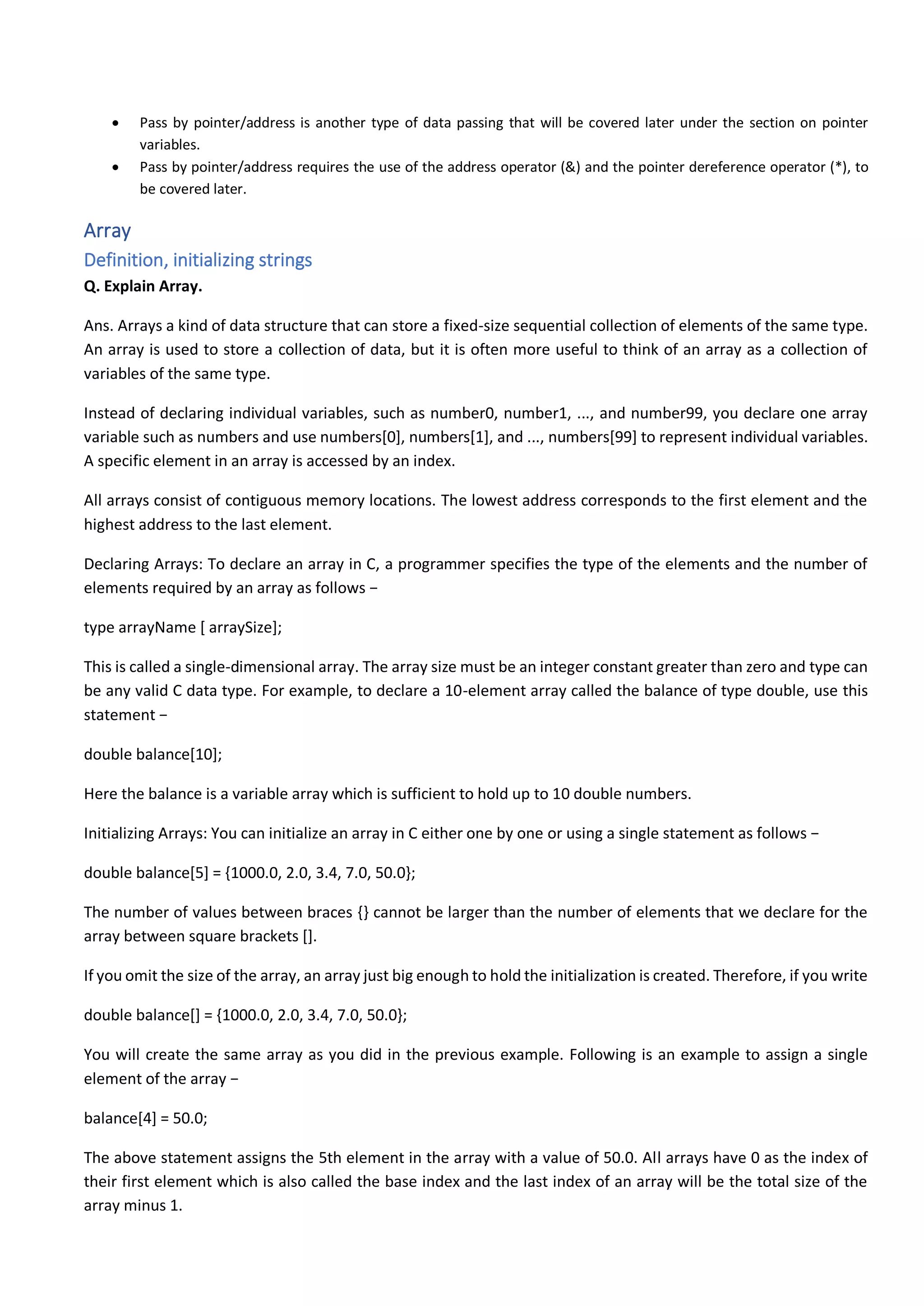 Reduce course notes class xii