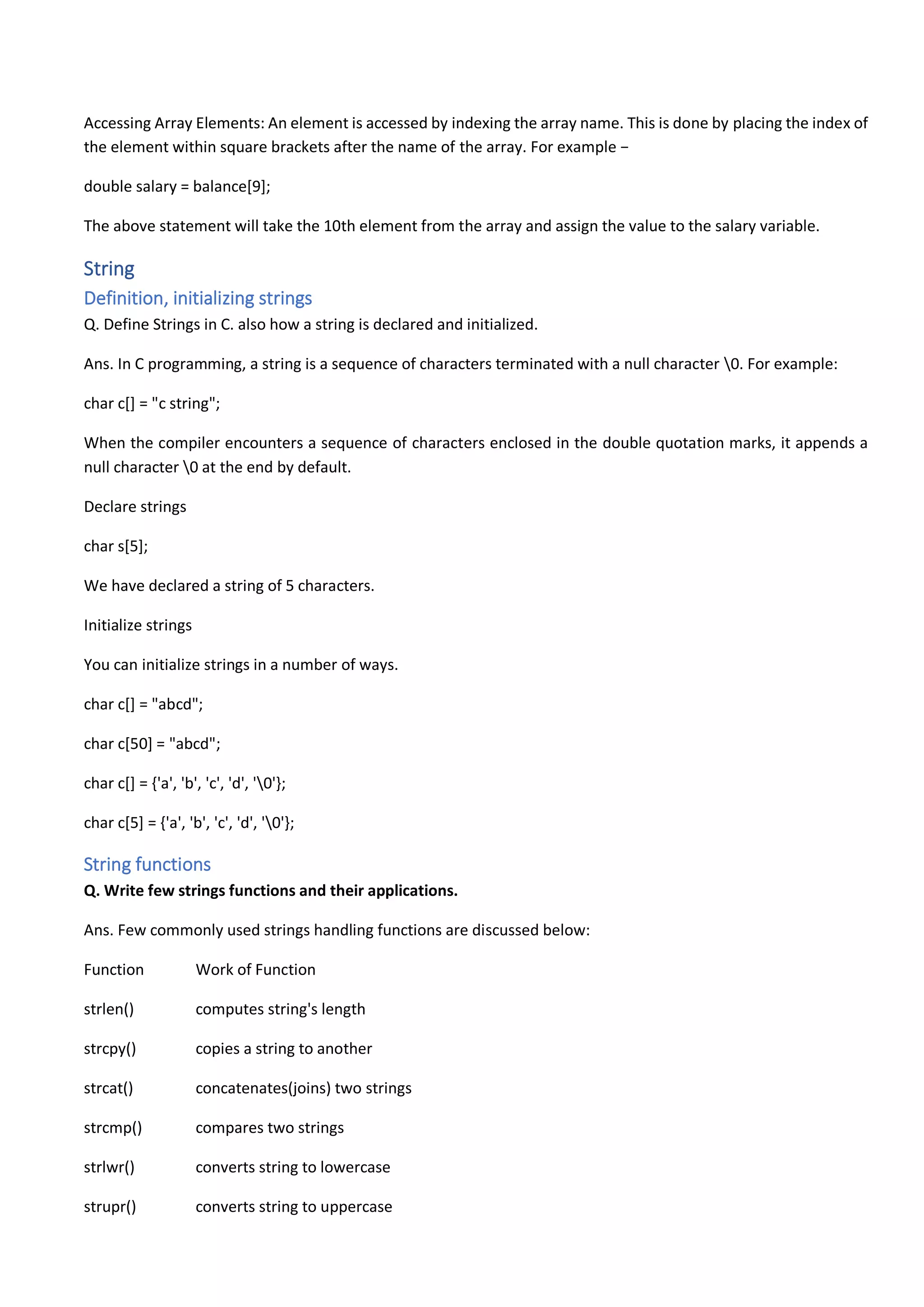 Reduce course notes class xii