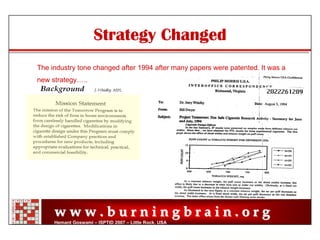 Reduced Ignition Propensity Cigarettes – Facts, Fiction and Manipulations