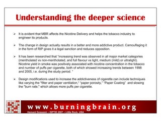 Reduced Ignition Propensity Cigarettes – Facts, Fiction and Manipulations