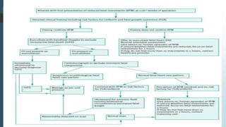 Reduced fetal movements