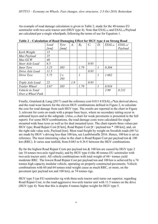 Reduced Pavement Service Life - Causes and Costs, HVTT15 paper | PDF