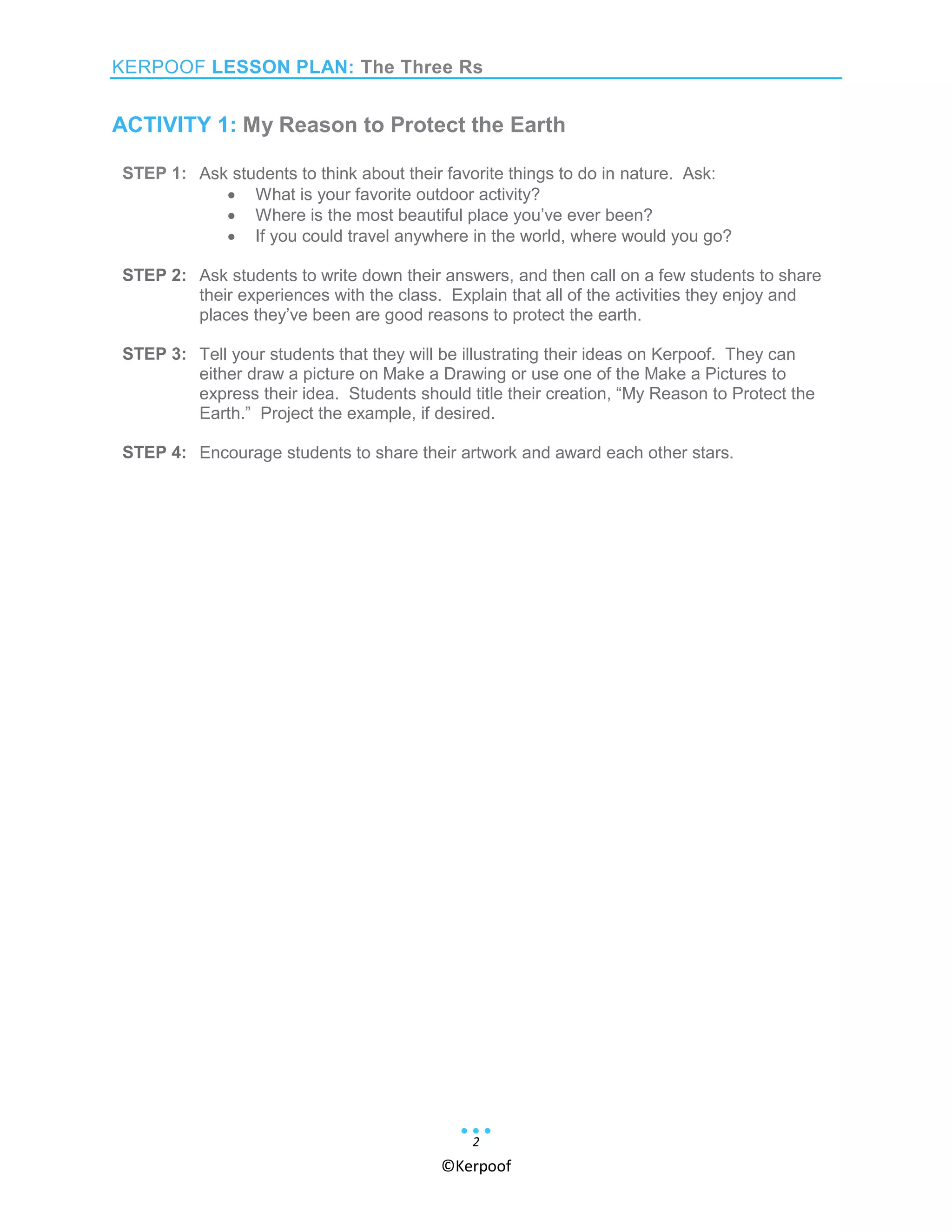 Reduce reuse recycle | PDF