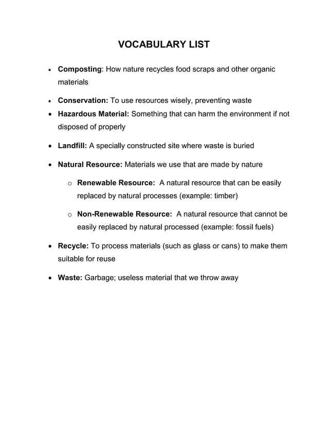 Reduce reuse recycle | PDF