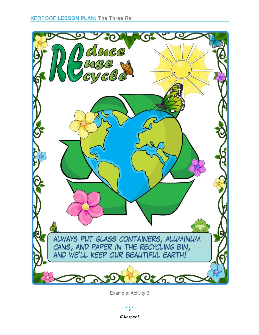 Reduce Reuse Recycle Reduce Reuse Recycle