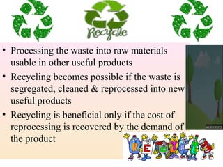 Reduce recycle reuse | PPT